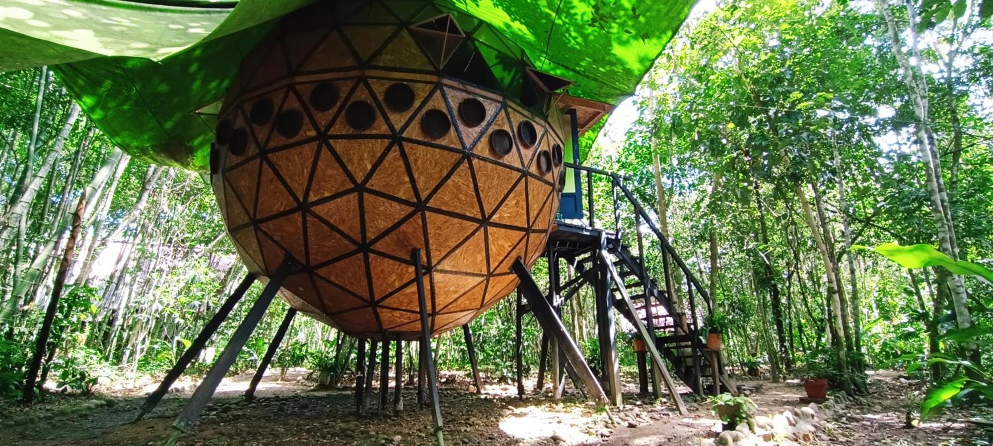 Hotel Ecologico Makalombia Ла-Макарена Экстерьер фото